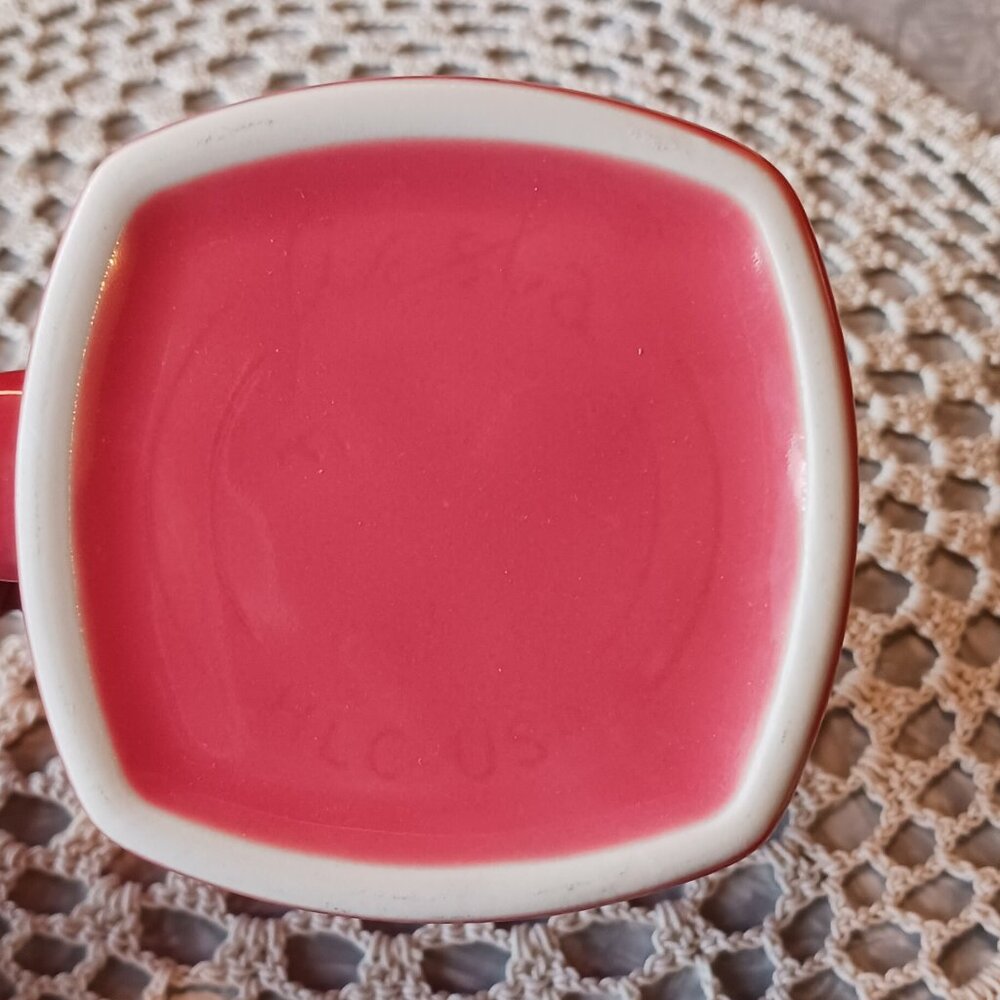 Fiesta~ square coffee mug - Flamingo Pink - Picture 4 of 7